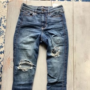 Hollister High Waisted Skinny Jeans Size 00R